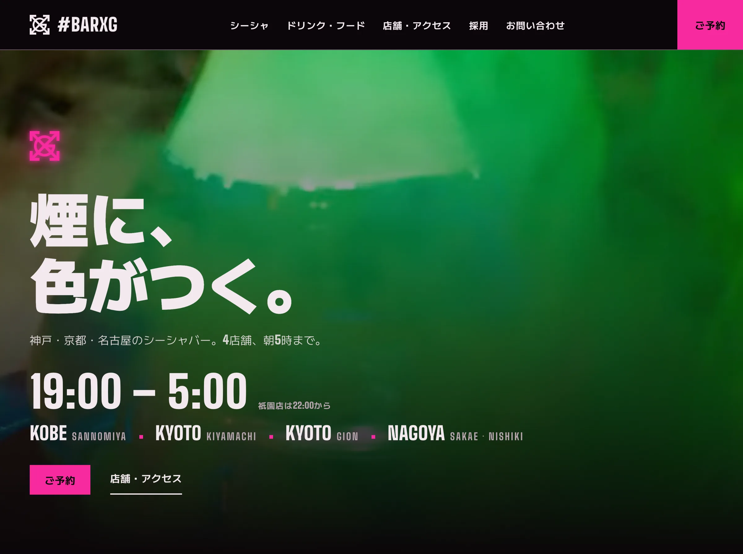 #BARXGのトップページ